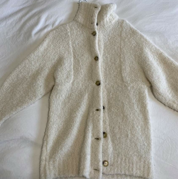 COPY - Wilfred Oversized Alpaca Cardigan - Picture 2 of 4